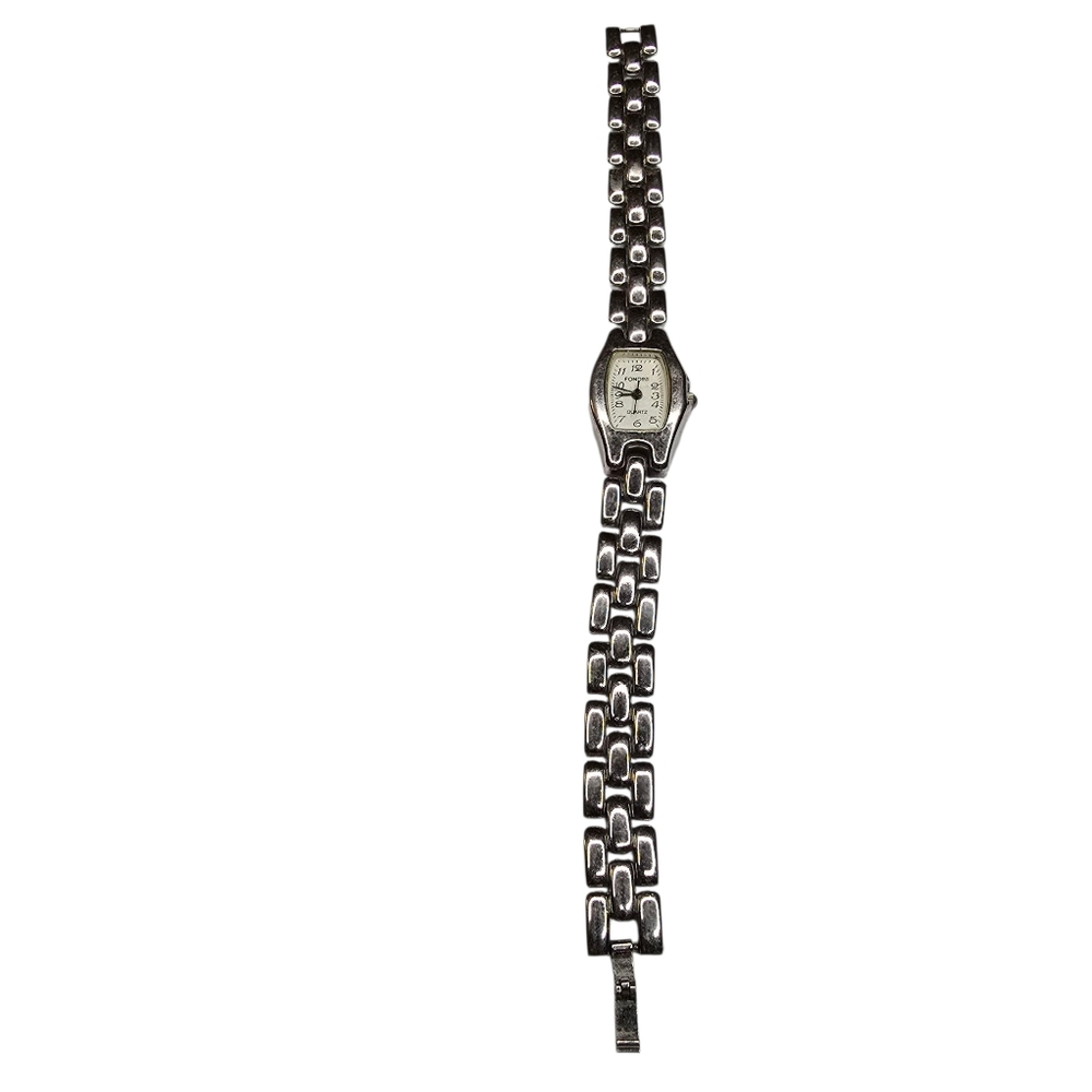 Fondini Silver-Tone Watch | Needs Battery | As-Is / For Parts